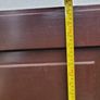Pair Solid Teak Garage Doors Image 2