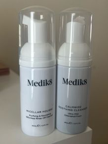 Medik8 micellar mousse and calm wise soothing cleansers brand new