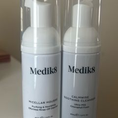 Medik8 micellar mousse and calm wise soothing cleansers brand new