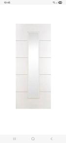 SPECIAL OFFER Doras Hydra White Glass Doors