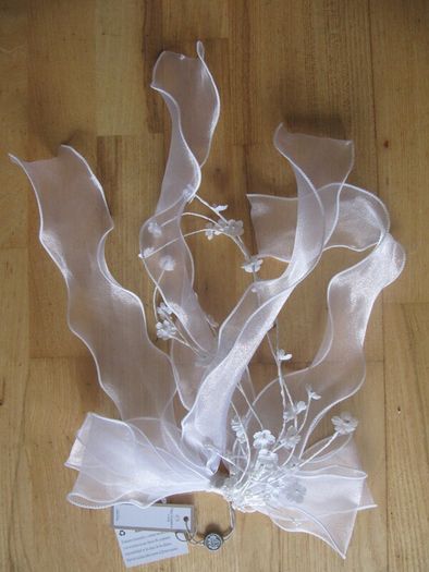 White Communion head piece Accessories