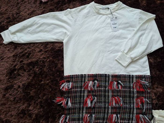 Zara long sweatshirt M