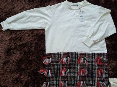 Zara long sweatshirt M