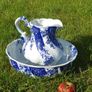 Vintage Delft Pitcher and Bowl Set Image 4