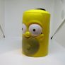 homer head the simpsons cookie biscuit jar yellow cartoon animation official 18cm/7in tall Image 5