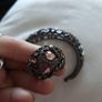 jewel encrusted matching bracelet and ring by Ricarda M Image 4