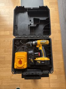 Dewalt screwdriver with two boxes