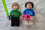 LEGO Christmas Jumper Luke and Leia