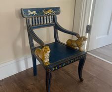 Vintage Anglo Indian Child's Chair