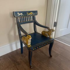 Vintage Anglo Indian Child's Chair