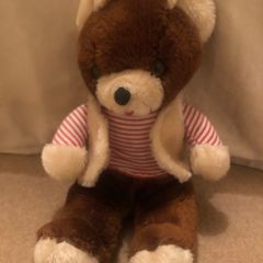 Vintage Teddy with waistcoat