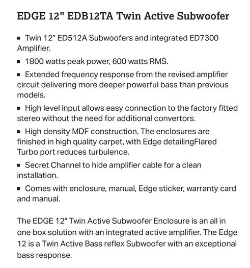 Subwoofer 1800W