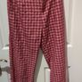 gingham check trousers Image 2