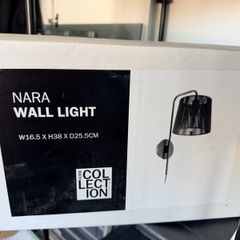 Wall lights - 2 black wall sconces - Debenhams