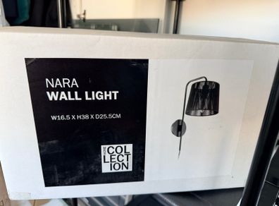 Wall lights - 2 black wall sconces - Debenhams