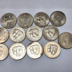 Commemorative coins x 13 Crowns Dianna & Charles Churchill Collection