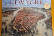 Maps And Views Of New York By Vincent Virga. Dimensions 28cm High X 35cm Wide.