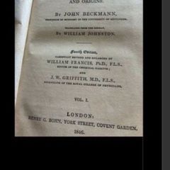 Beckmann's History of Inventions