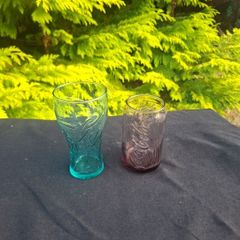 Duo coca cola glasses postage possible