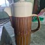 Vintage Retro Mid Century Ulster studio pottery Coffee pot Image 8