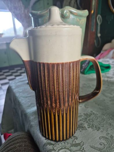 Vintage Retro Mid Century Ulster studio pottery Coffee pot