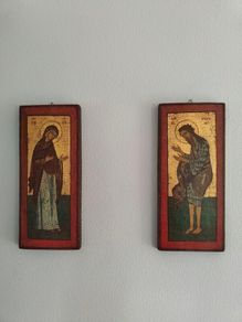 Old - Virgin Mary and John the Baptist Icons