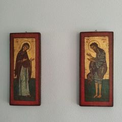 Old - Virgin Mary and John the Baptist Icons