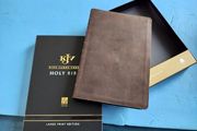 Holy Bible KJV King James Bible thinline brand new genuine leather on3ne3ss