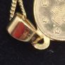 9ct Yellow Gold Miraculous Medal Pendant necklace Image 5