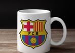 FC Barcelona Coffee Mug, Barcelona Football Club Logo Mug