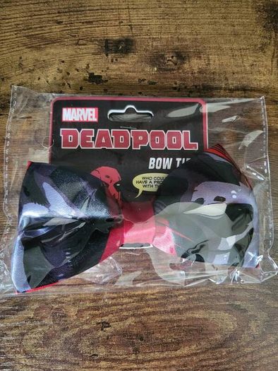 Deadpool Bowtie and Lanyard