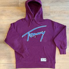 Purple / Burgundy Tommy Hilfiger Hoodie