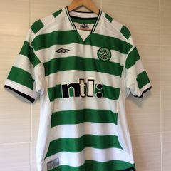 Celtic Jersey. Official Umbro Mens Home Jersey Season 2001/2003. Original From The Time. Not A Modern Day Remake.