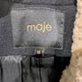 Maje Navy Wool Short Coat 36 Image 8