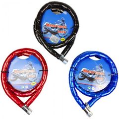 4932 Blue Motorcycle Lock 20x1200mm