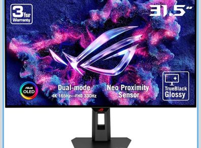 Asus Rog Strix Oled 32 Inch Gaming Monitor