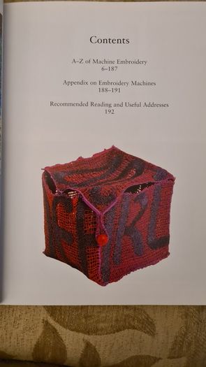 The Encyclopedia Of Machine Embroidery By Val Holmes. Large Volume Paperback Book In Very Good Condition.