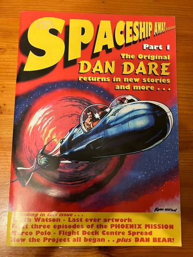 Comic:'Spaceship Away.The Original Dan Dare' part 1 to 5