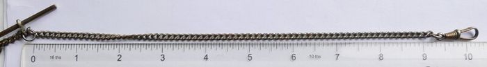 Antique Pocket Watch Chain T Bar