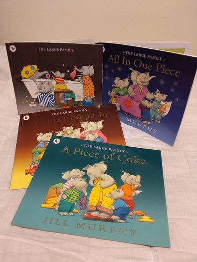 The Large Family Classic Books by jill murphy