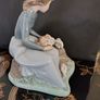 Vintage Nao by Lladro. Girl with rabbits. 1987.  #1026 Image 2