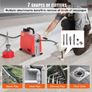 Drain Cleaner Machine 20m x 16mm 250W Sewer Snake Auger Manual Feed Image 2