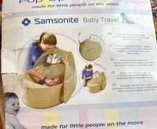 samsonite Pop up Travel cot