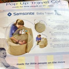samsonite Pop up Travel cot