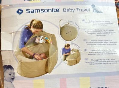 samsonite Pop up Travel cot
