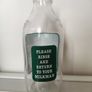 1980s Unigate Milk bottle - Typhoo Tea Image 2