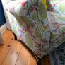 Cosy Wingback Reading Chair, Newly Upholstered Image 6