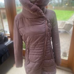 Lilac Ladies Puffa Coat