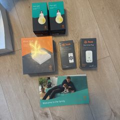 Brand New Hive Smart Home Bundle (Sealed) Hub, Thermostat, Plug + Bulbs
