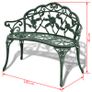 Garden Bench 100 cm Cast Iron Image 5
